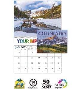 Colorado Collection Executive Spiral Calendar