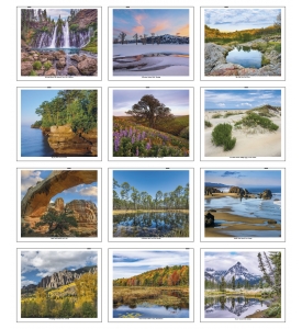 Scenic America® Pocket Calendar | ValueCalendars.com