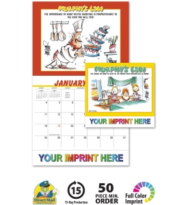 2026 Murphy s Law Promotional Wall Calendar 10 7/8 x 18 Staple
