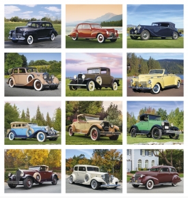 2026 Automotive Classics Promotional Wall Calendar 10 7/8 x 18