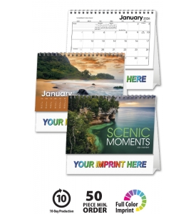 Scenic Moments Large Desk Calendar