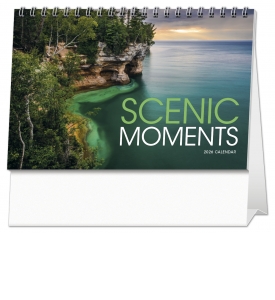 Scenic Moments Large Desk Calendar