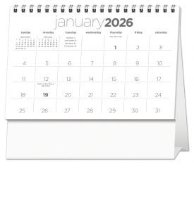 Simplicity Large Desk Calendar