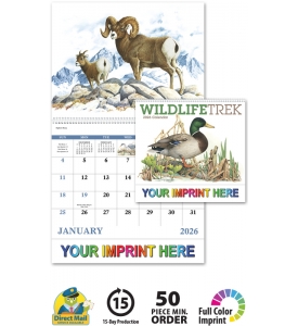 Wildlife Trek Spiral Calendar