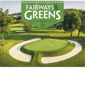 Fairways &amp; Greens Spiral Calendar