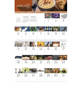 National Day Spiral Calendar