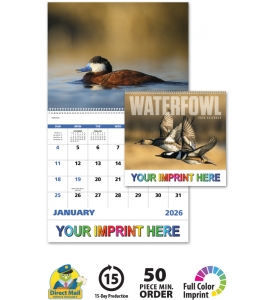 Waterfowl Spiral Calendar