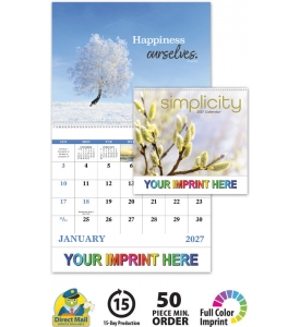 Simplicity Spiral Wall Calendar