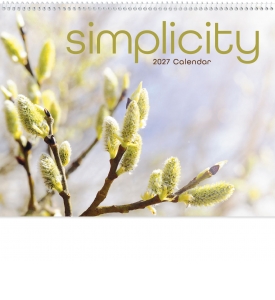 Simplicity Spiral Wall Calendar