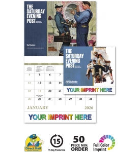 The Saturday Evening Post Stapled Calendar