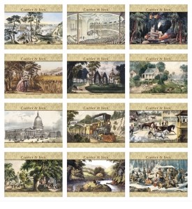 2026 Currier &amp; Ives Calendar | 11" X 19" Imprinted Staple Bound; Drop ...