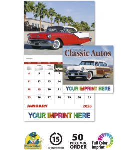 Classic Autos Calendar