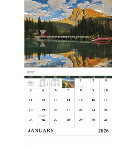 Canadian National Parks Calendar