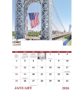 Celebrate America Window Calendar