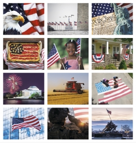 Celebrate America Window Calendar