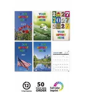 Triumph Colorful Impressions Pocket Planner (3.5x6, Stapled)