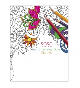Triumph Coloring Book Monthly Planner (8.5x11, Stapled)