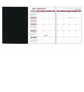 Basic Cardstock Pocket Planner – XL (7×10) Monthly
