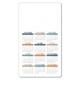 Calendar Magnet, 4 x 7 | ValueCalendars.com