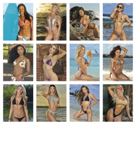 Sunshine Girls Press-n-Stick™ Calendar, Full Color
