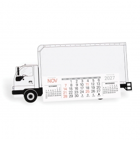 The Working Wheels Desk Calendar - Delivery Truck