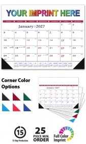 Custom Desk Pad Calendars | Promotional Deskpad Blotter Calendars by ...