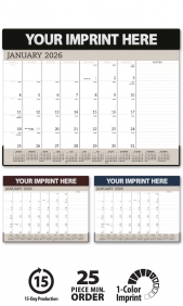 Custom Desk Pad Calendars | Promotional Deskpad Blotter Calendars by ...
