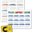 Custom Calendar Magnet, 8.5 x 11 (Laminated)