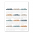 Custom Repositionable Sticky Back Card Calendar, 8.5 x 11
