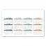 Custom Repositionable Sticky Back Card Calendar, 5.25 x 8.5