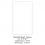 Custom Repositionable Sticky Back Card Calendar, 5.25 x 8.5