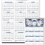 • Custom Full Year View Calendar (22x33-5/8)
