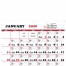 Contractor&#039;s Apron Calendar, 19 x 27.5