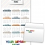 Z-Fold Greeting Card Calendar, Custom