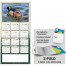 Wood Duck Z-Fold Greeting Card Calendar