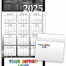 Bright Lights Z-Fold Greeting Card Calendar