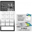 Bright Lights Z-Fold Greeting Card Calendar