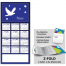 Peace Dove Z-Fold Greeting Card Calendar