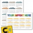 Custom Calendar Magnet, 5.5 x 8.5 (Uncoated)