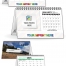 Custom Desk Tent Calendar (8.5x5.5, 12-Sheet)