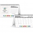 Custom Desk Tent Calendar (8.5x5.5, 12-Sheet)