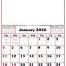 12-Sheet Commercial Calendar, 13 x 19 (Memo)