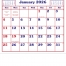 Memo Appointment Calendar, 13 x 15