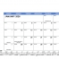 Flex Desk Pad Counter Calendar, Side Ad (Accent)