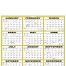 Display-A-Year Calendar, 19.5 x 25.75 (Accent)