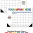 Flex Desk Pad Calendar, Side Ad (Accent)