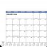 Flex Desk Pad Calendar, Side Ad (Accent)