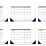 Flex Desk Pad Calendar, Side Ad (Accent)