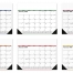 Flex Desk Pad Calendar, Top Ad (Accent)