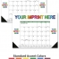Flex Desk Pad Calendar, Side Ads (Accent)